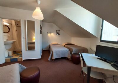 chambre quadruple