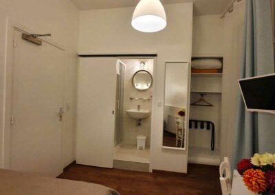 chambre single - salon